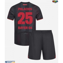Otroški Nogometni dresi Bayer Leverkusen Exequiel Palacios #25 Domači 2025-26 Kratek Rokav (+ Kratke hlače)